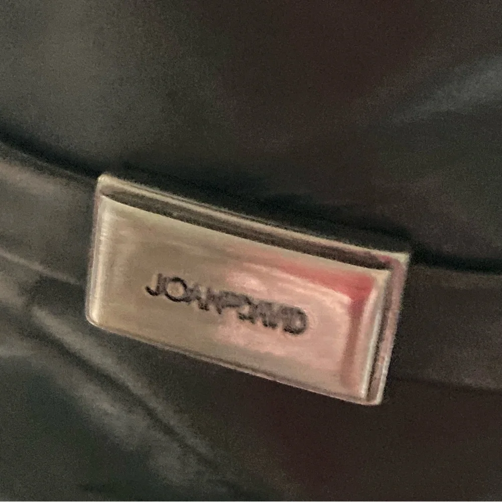 Joan & David Black Leather Boots - Picture 5 of 7